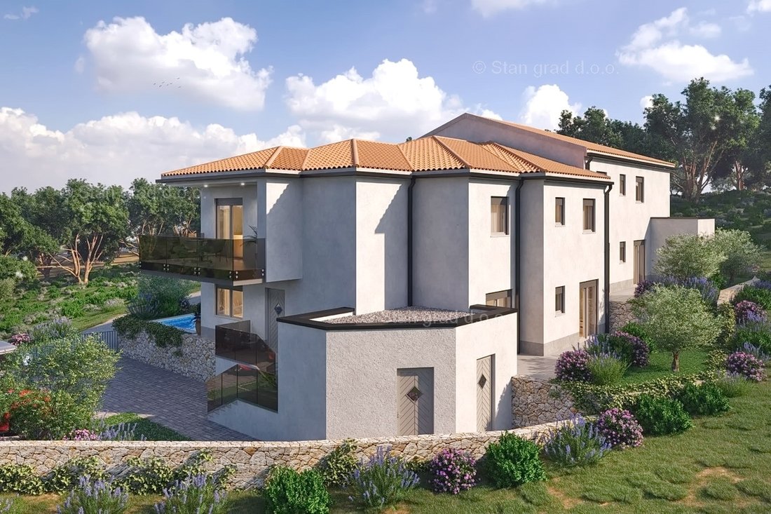 Apartment in Vrbnik, Primorje-Gorski Kotar County, Croatia 3 - 17291803