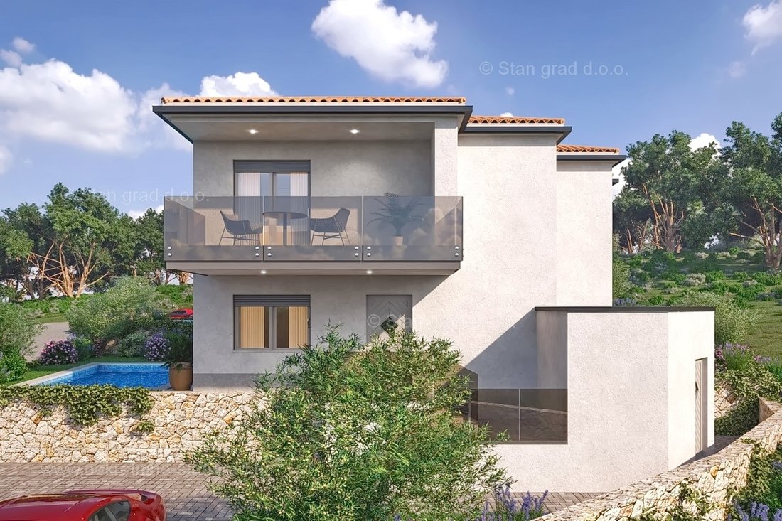 Apartment in Vrbnik, Primorje-Gorski Kotar County, Croatia 2 - 17291803