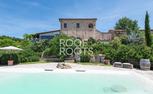 Villa à Sienne, Toscane, Italie 1