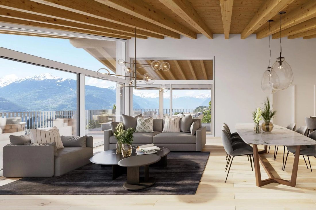 Prestigious 3.5 Room Penthouse With Panoramic Terrace