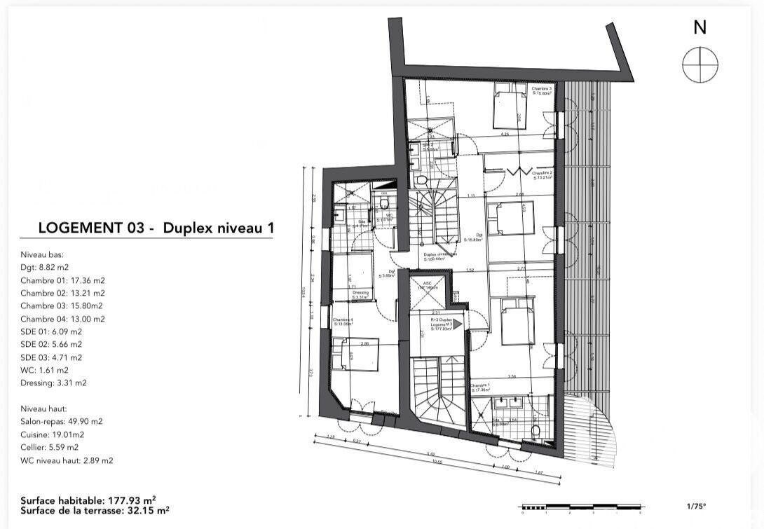 Apartment in Esplanade, Nimes, France 2 - 17297392