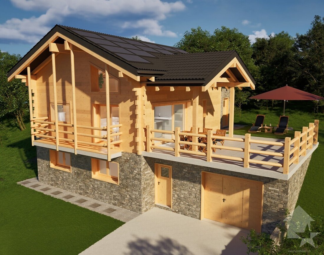 3 Exceptional Chalets To Be Built In An Eco District At La Tzoumaz