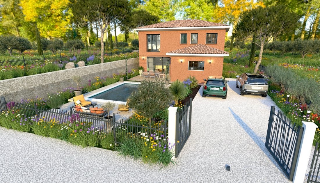 House in Val Fleuri-Montaleigne, Cagnes-sur-Mer, France 1 - 17295509