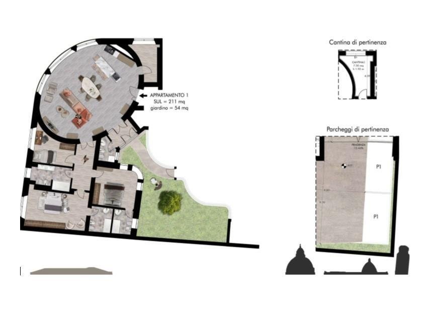 Apartment in San Francesco, Pisa, Italy 2 - 17294222