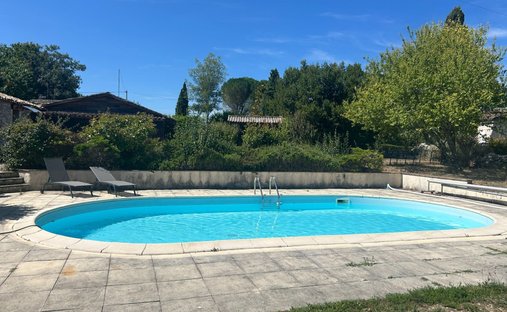 Medieval Château Listed As A Historic Monument On The Borders Of Tarn Et Garonne