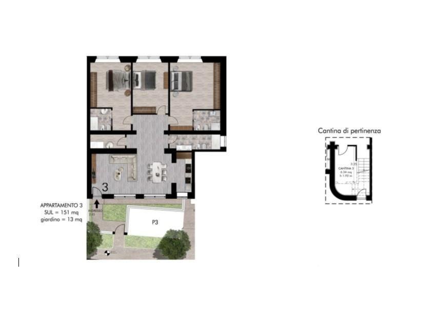 Apartment in San Francesco, Pisa, Italy 1 - 17294217