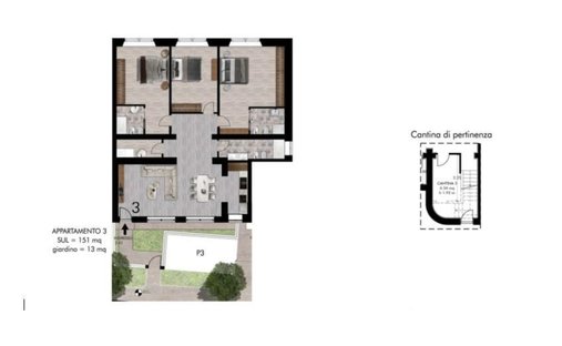 Apartment in San Francesco, Pisa, Italy 1