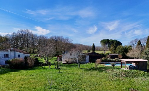 Medieval Château Listed As A Historic Monument On The Borders Of Tarn Et Garonne