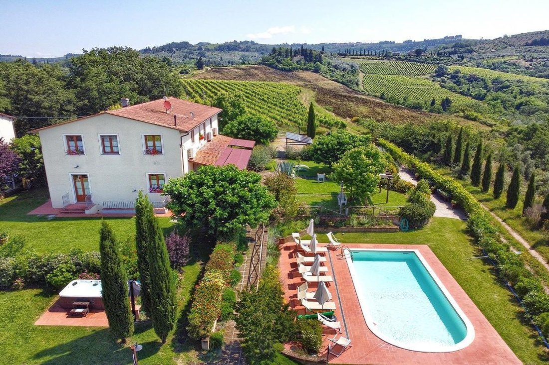 Country House in Fiano - Marcialla, Certaldo, Tuscany 1 - 17294212