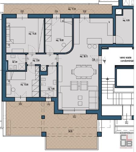 Penthouse in Hospital Zone, Empoli, Tuscany 2 - 17294815