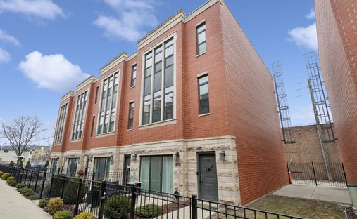 Maison de ville à Chicago, Illinois, États-Unis 1