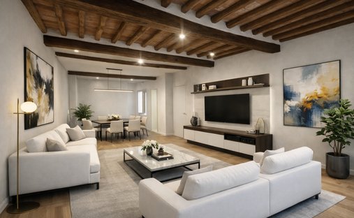 Apartment in Historic Center, Lucca, Tuscany 1