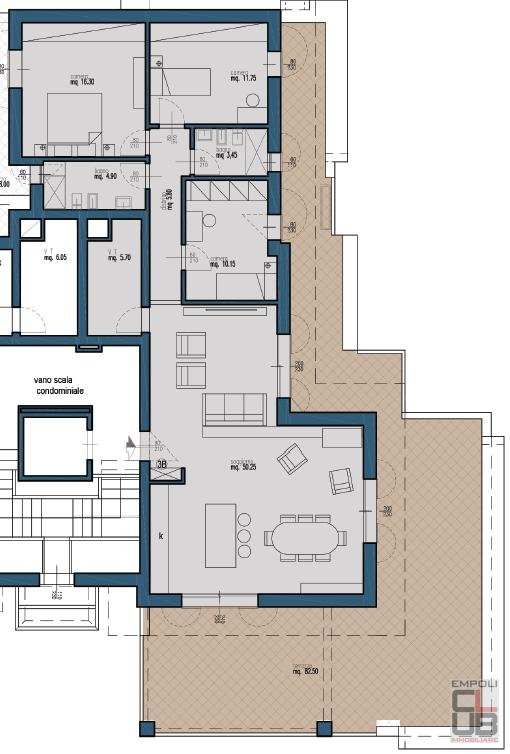 Penthouse in Hospital Zone, Empoli, Tuscany 2 - 17294789