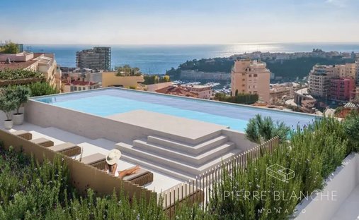 Apartment in Moneghetti Ouest, Beausoleil, France 1