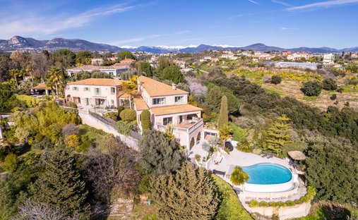 Villa en Val Fleuri-Montaleigne, Cagnes-sur-Mer, Francia 1