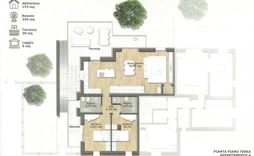 Apartment in Monteriggioni, Tuscany, Italy 1