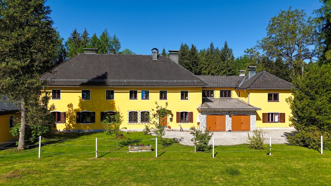 Consolidated Estate In A Secluded Urban Location In Gmunden