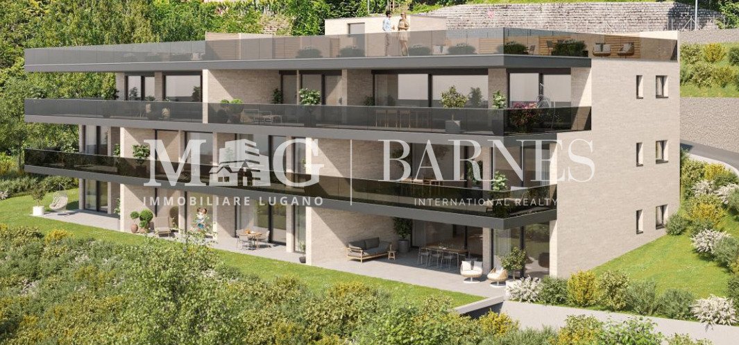 Lugano, Pregassona: New 4.5 Room Penthouse With Large Terrace