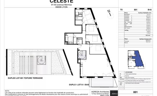Apartment in Laënnec-Mermoz, Lyon 8ème, Lyon 1