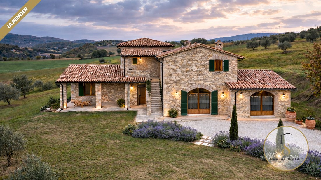Casa di campagna a Todi, Umbria, Italia 3 - 17189167