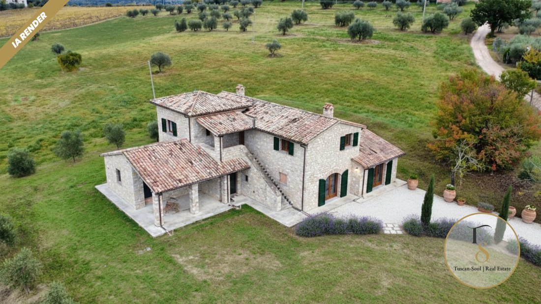 Casa di campagna a Todi, Umbria, Italia 1 - 17189167