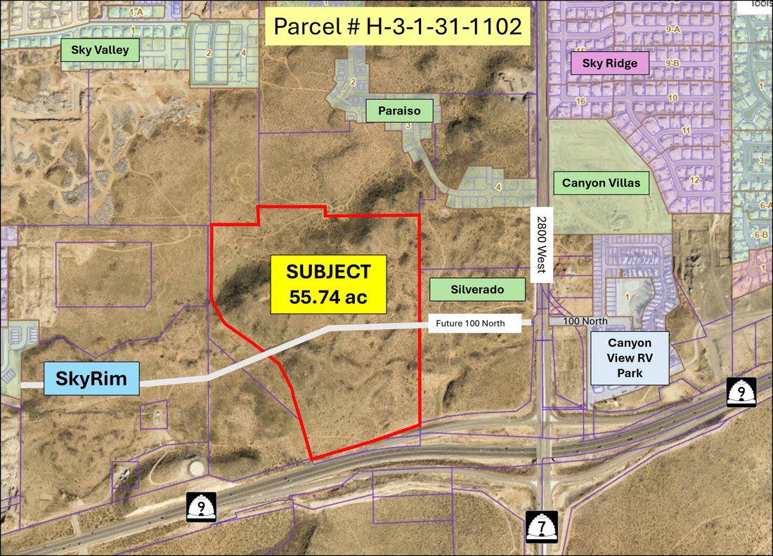 Land in Hurricane, Utah, United States 1 - 17334802