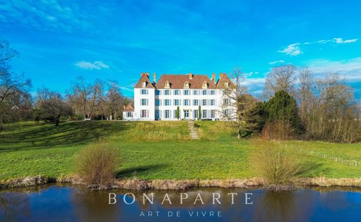 Castello a Le Parc, Roanne, Francia 1