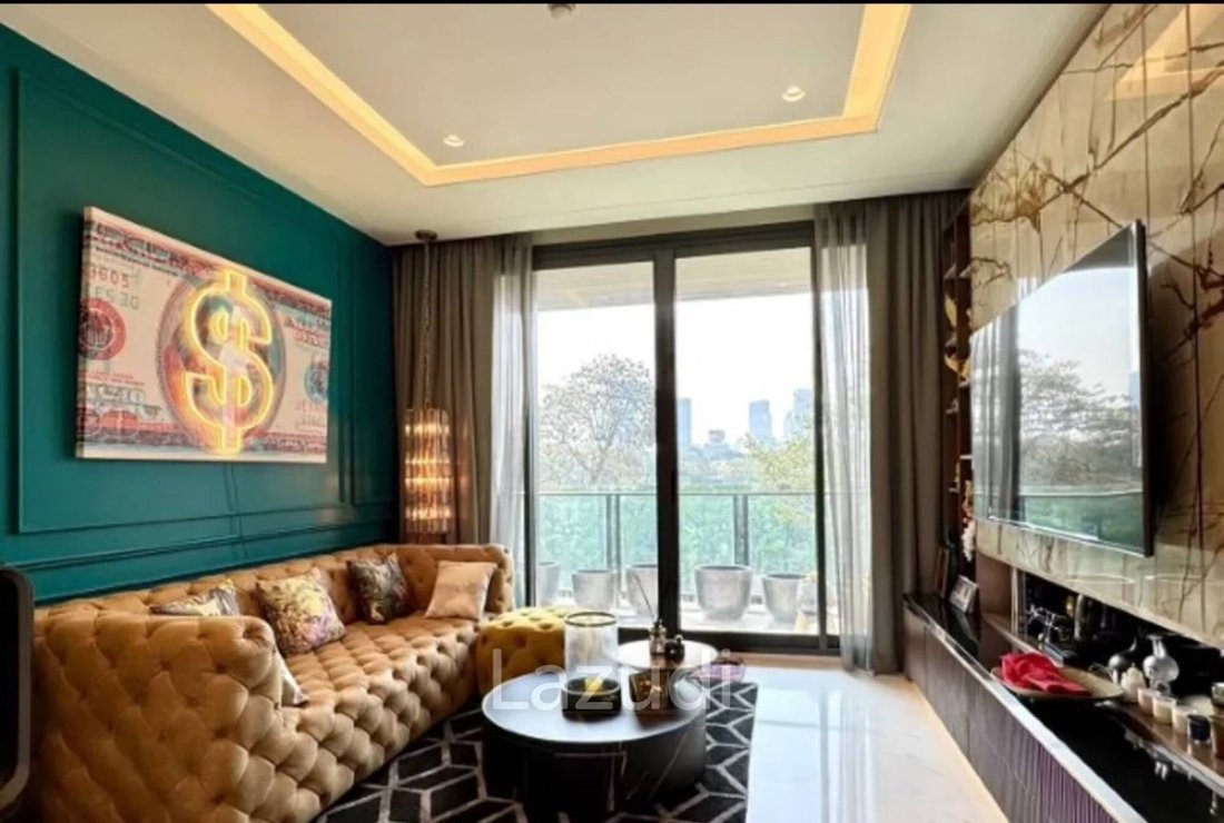 85 sqm 1-Bed Luxury Condo on 25th Floor at The Residences at Sindhorn Kempinski Lumpini Bangkok