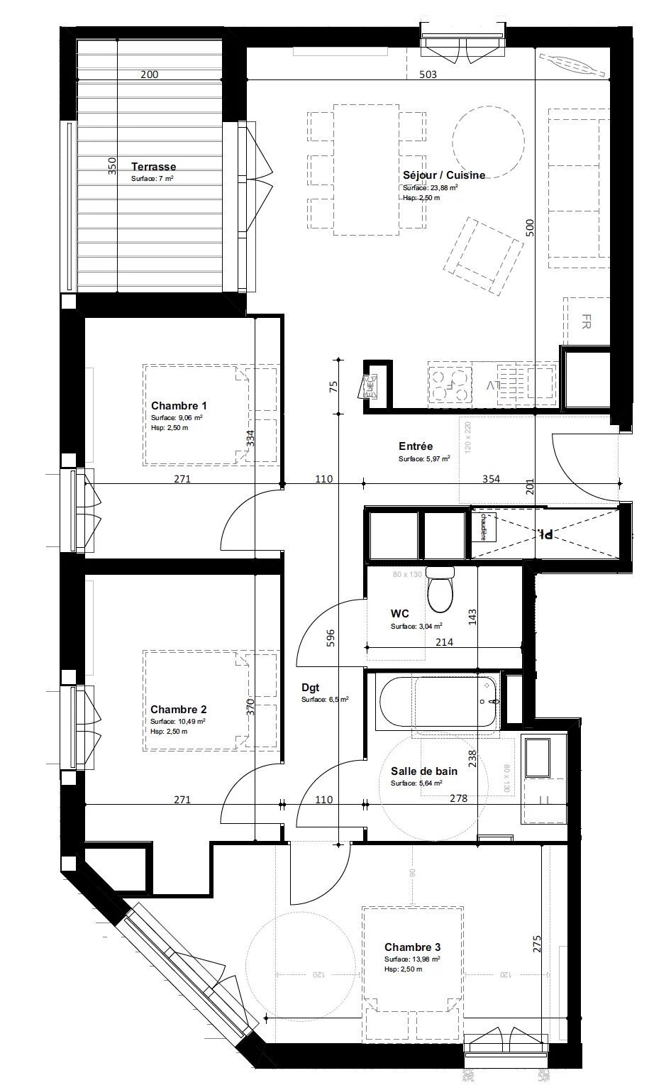 Apartment in Les Minimes-Tasdon, La Rochelle, France 2 - 17344775