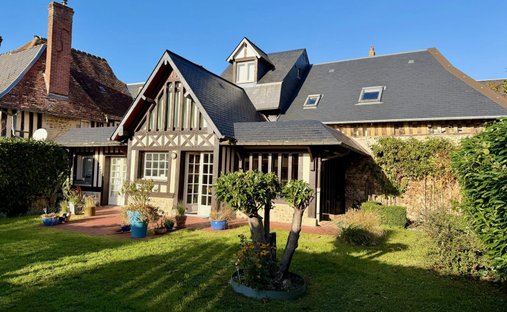 House in Beaumont-en-Auge, Normandy, France 1