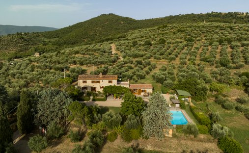 Villa in Terontola - Riccio - Ossaia, Cortona, Toskana 1