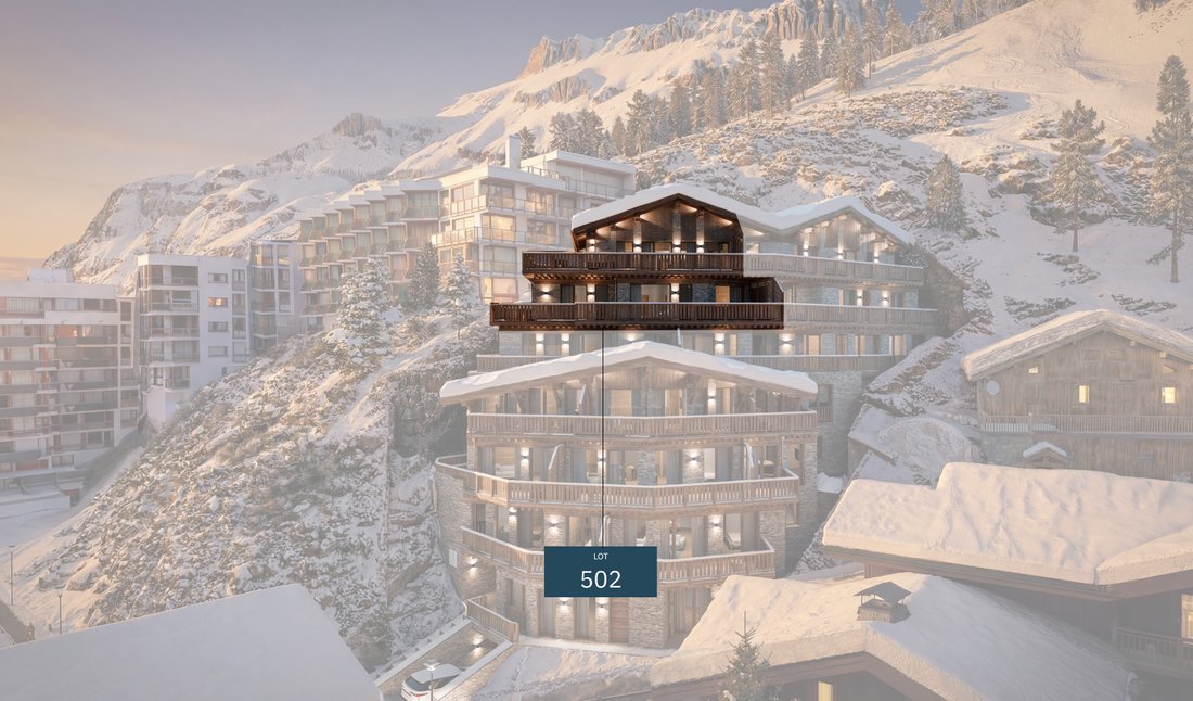 Penthouse in Val-d'Isere, Auvergne-Rhône-Alpes, France 5 - 17338488