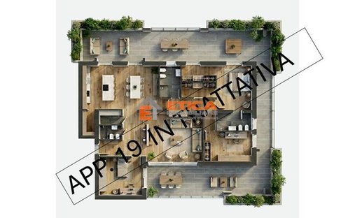 Penthouse in Melzo, Lombardy, Italy 1