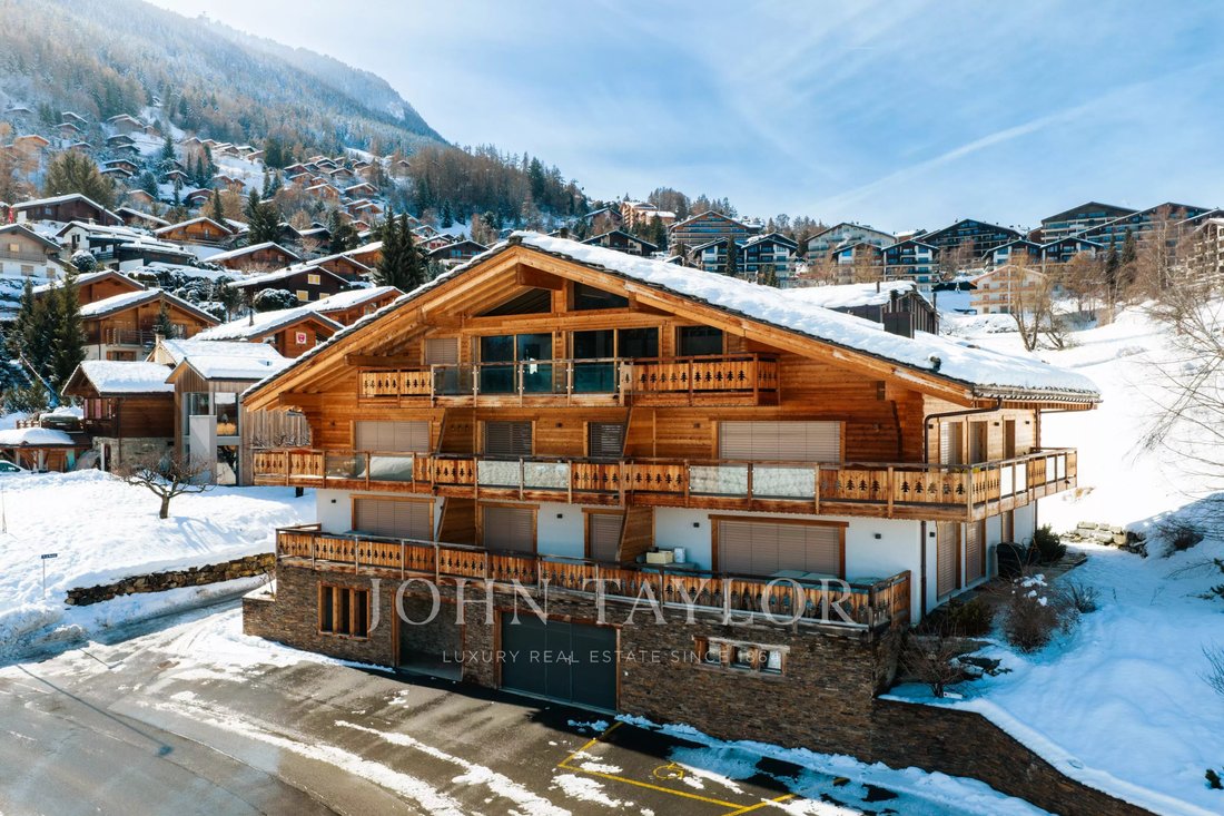4.5 Rooms Furnished, With Garden Haute Nendaz