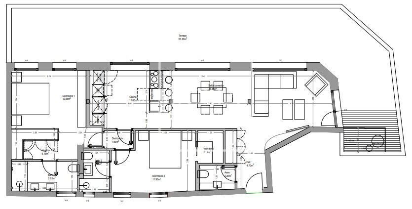 Penthouse in Chamberi, Madrid, Spain 5 - 17353987