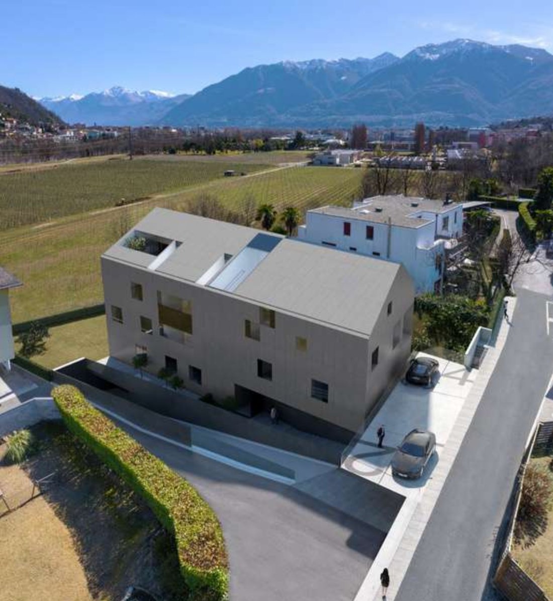 Residenza Ubrio2 – Where Contemporary Architecture Meets Nature In Losone