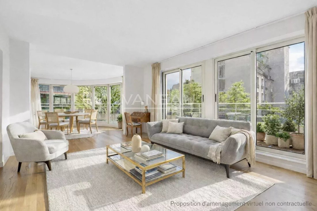 Apartment in Bois de Boulogne, Paris 16e Arrondissement, Paris 1 - 17248168