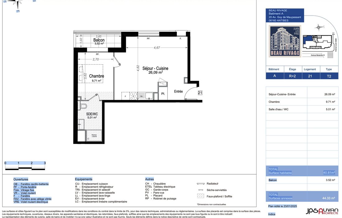 Apartment in Juan les Pins-Gallice, Antibes, France 5 - 17241089
