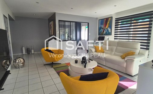 An Elegant, 19th Century Chateau And Its Outbuildings In Vendee's Lowland Bocage Countryside On