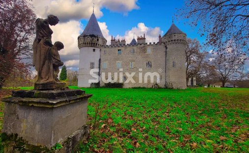 Castle in Saint Genest-La Butte, Nevers, France 1
