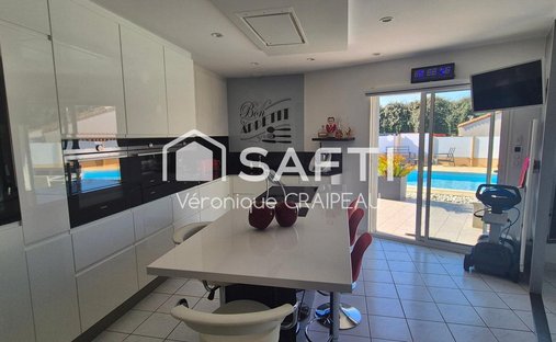 An Elegant, 19th Century Chateau And Its Outbuildings In Vendee's Lowland Bocage Countryside On