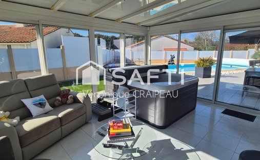 An Elegant, 19th Century Chateau And Its Outbuildings In Vendee's Lowland Bocage Countryside On