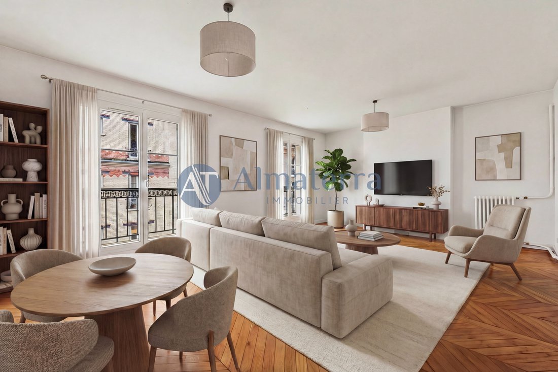 Apartment in Lorette-Martyrs, Paris 9e Arrondissement, Paris 1 - 17360836