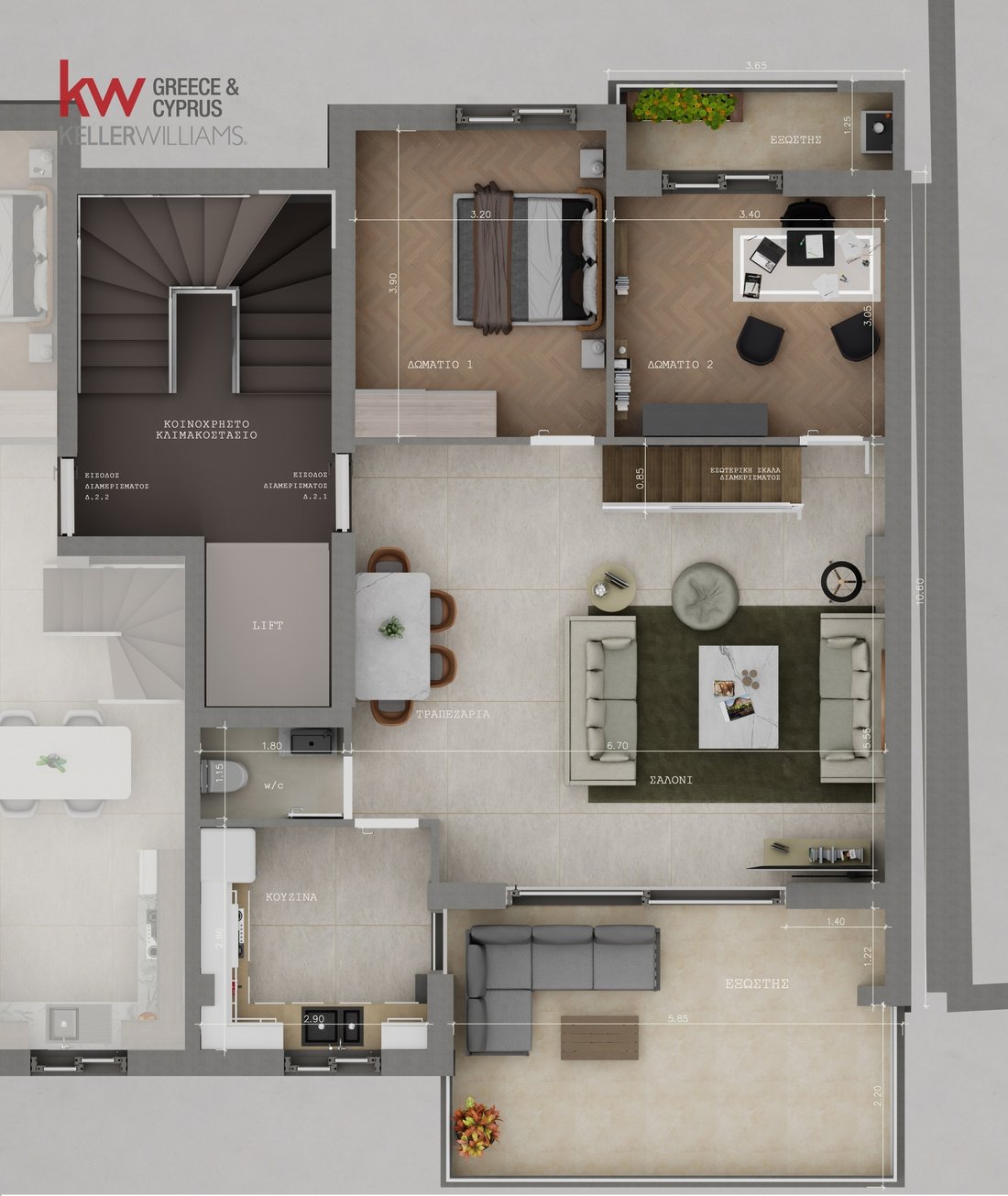 Apartment in Kalamaria, Macedonia and Thrace, Greece 1 - 17360270