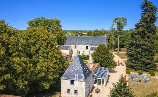 Castle in Bournand, Nouvelle-Aquitaine, France 1