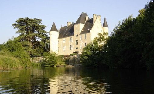 Castle in Le Blanc, Centre-Val de Loire, France 1