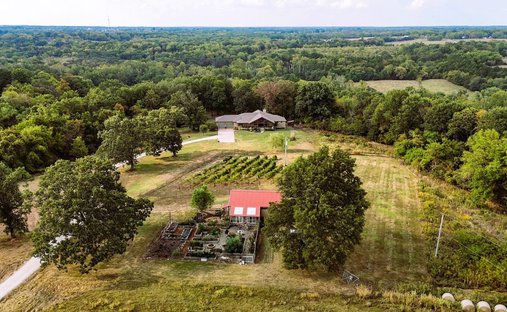 Corps de ferme à Springfield, Missouri, États-Unis 1