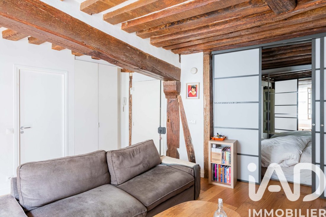 Apartment in Saint Gervais, Paris 4e Arrondissement, Paris 5 - 17361636