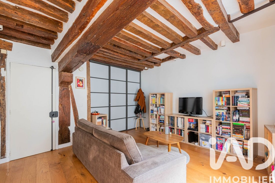 Apartment in Saint Gervais, Paris 4e Arrondissement, Paris 3 - 17361636