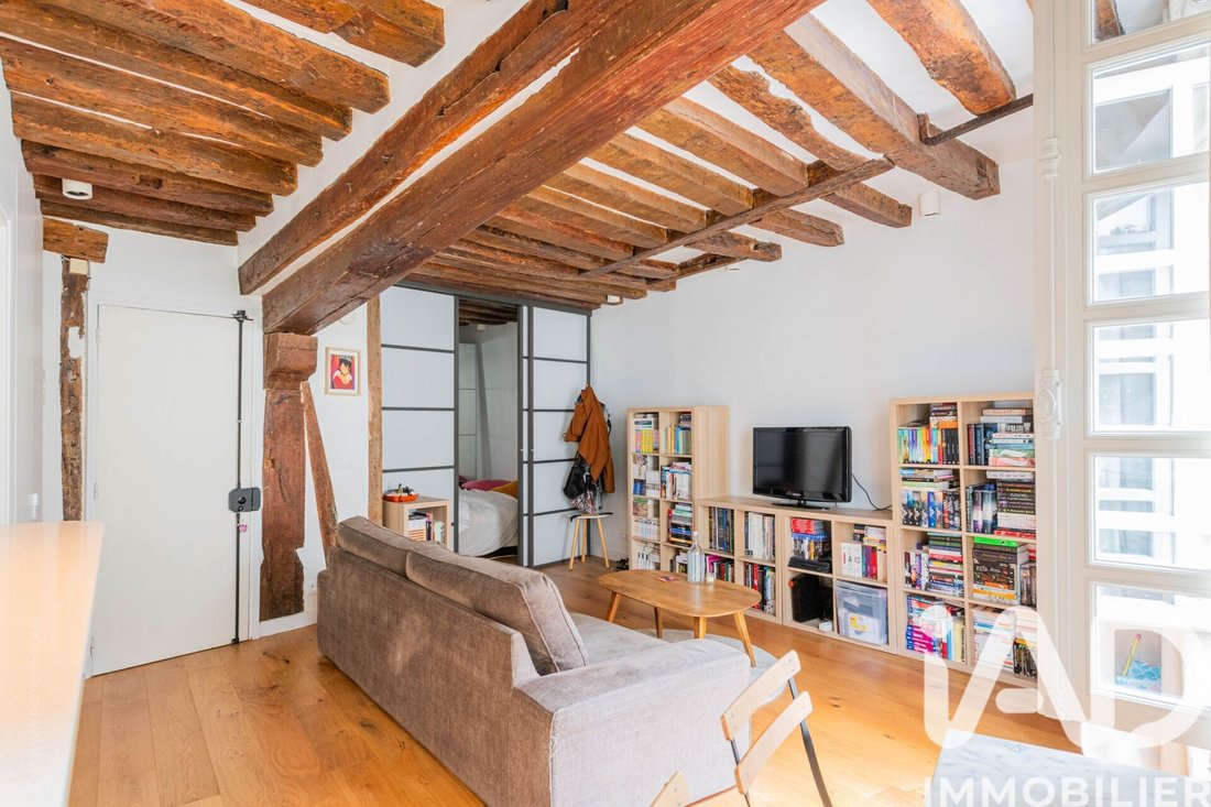 Apartment in Saint Gervais, Paris 4e Arrondissement, Paris 4 - 17361636
